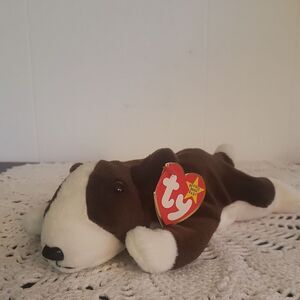 Vintage 1997 Ty Beanie Baby BRUNO the Terrier Dog